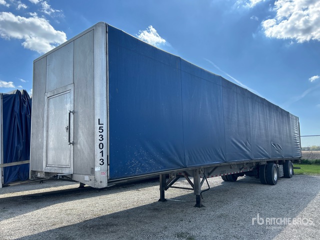2023 Reitnouer 53 ft T/A Spread Axle Curtain Side Trailer