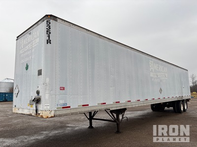 2001 Stoughton 53 ft x 102 in T/A مقطورة فان