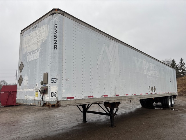 1999 Stoughton 53 ft x 102 in T/A Van Trailer