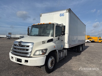 2015 Hino 268 4x2 Van Truck