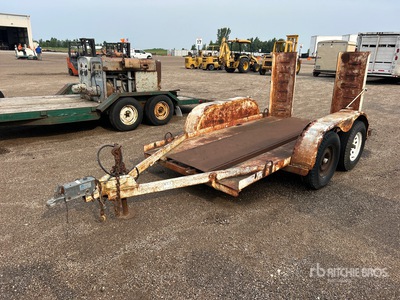 1970 10 ft T/A Remorque pour équipement