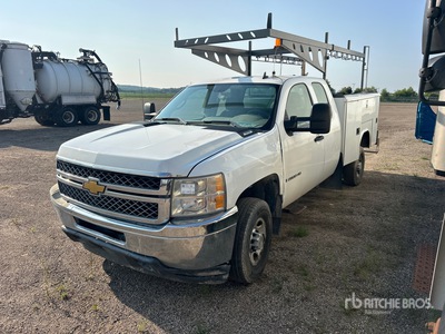 2007 Chevrolet Silverado 2500HD 4x2 Extended Cab Camión Utilitario