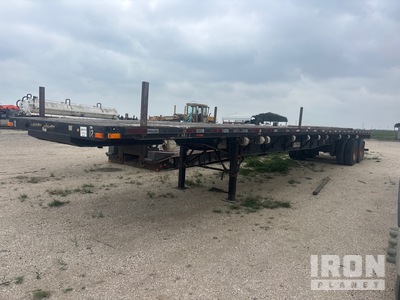2010 Transcraft TL-2000 S2 40 ft T/A Flatbed Trailer