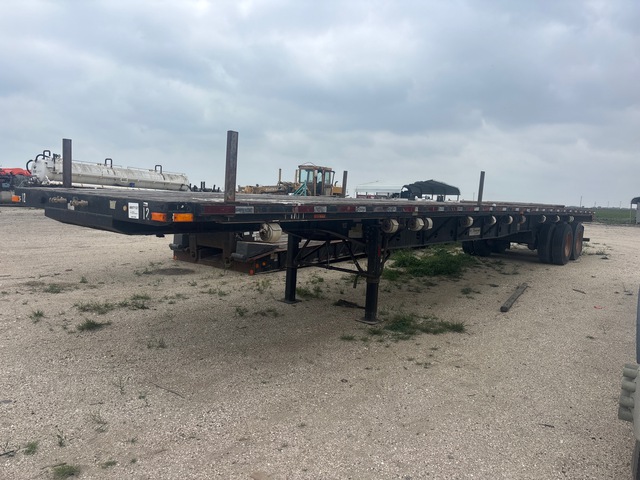 2010 Transcraft TL-2000 S2 40 ft T/A Flatbed Trailer
