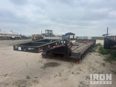 2002 Load King Tri/A Single Drop Lowboy Trailer