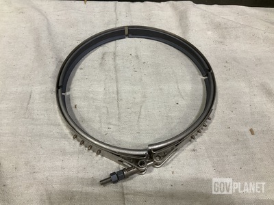 (2) Ordnance NH1006715-10 Grooved Clamp Couplings