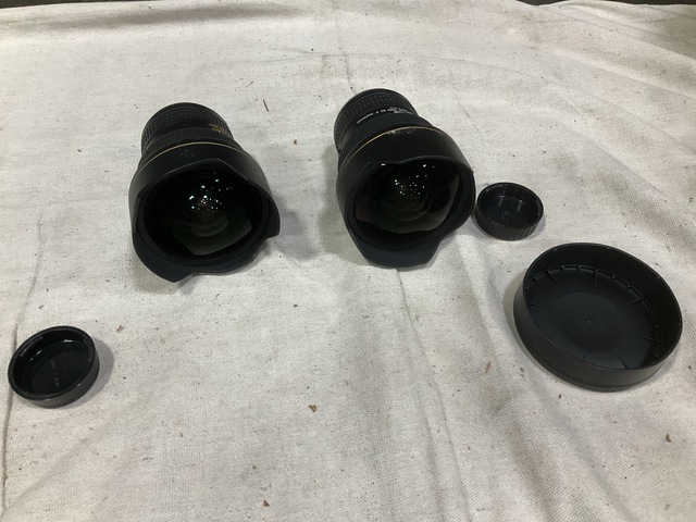 (2) Nikon AF-S Nikkor Camera Lenses (2) Nikon AF-S Nikkor Camera Lenses