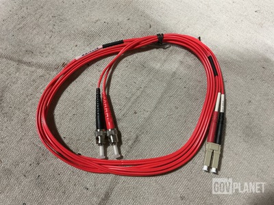 (136) Quiktron 810-L12-006R Fiber Optic Patch Cables