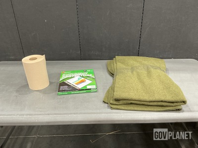 (22) Blankets, (80) Boxes of Protectors, (3) Boxes of Towels & Assorted Items