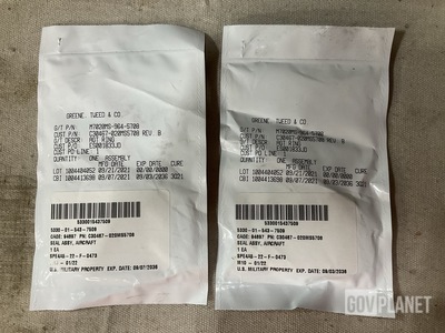 (66) Moog C30467-020MS5708 Aircraft Seal Assemblies