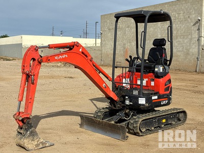 2023 Kubota U17VR1 Mini Excavator