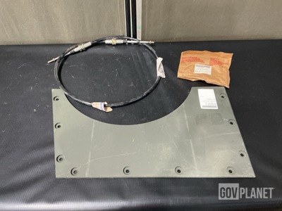 (10) Push-Pull Control Assemblies, (8) Track Plates, (9) Arms & Assorted Items