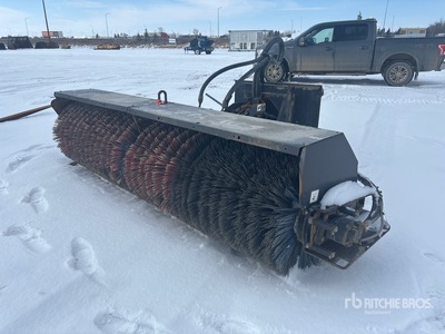 Paladin 124 in Q/C Wheel Loader Broom - Fits John Deere