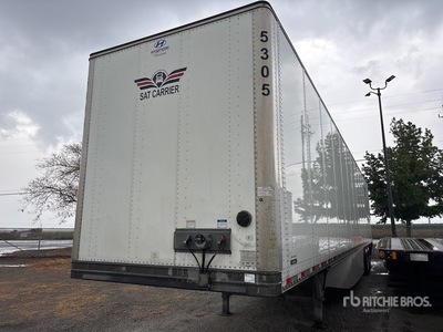 2022 Hyundai VC2530152-AJS 53 ft x 102 in T/A Semi-remorque fourgon