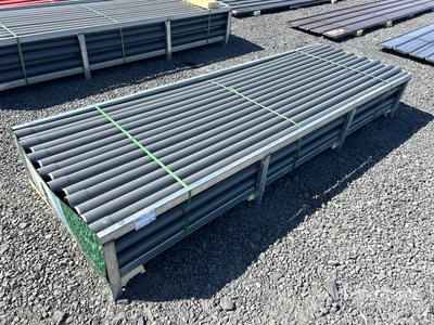 Quantity of (68) 2.48 in x 10 ft Grey UPVC Rigid Non-Metallic Conduit (Unused)