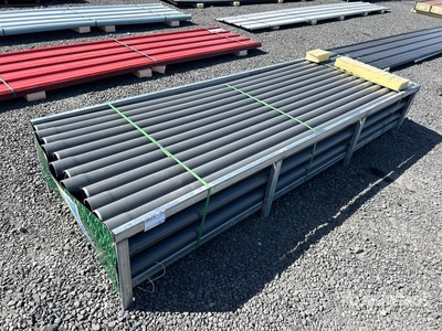 Quantity of (58) 10 ft Grey UPVC Rigid Non-Metallic Conduit (Unused)