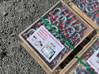 Quantity of (30) Heavy-Duty D-Ring Grillete (Unused)