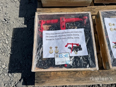 Quantity of Ratchet Load Binders & Chains (Unused)