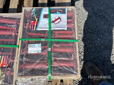 Quantity of (20) Weld-0n Truck Tie Down D Rings (Unused)