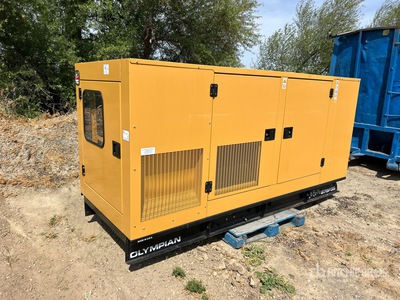 2007 Olympian G75F3S 75 kVA Skid-Mounted Generator Set