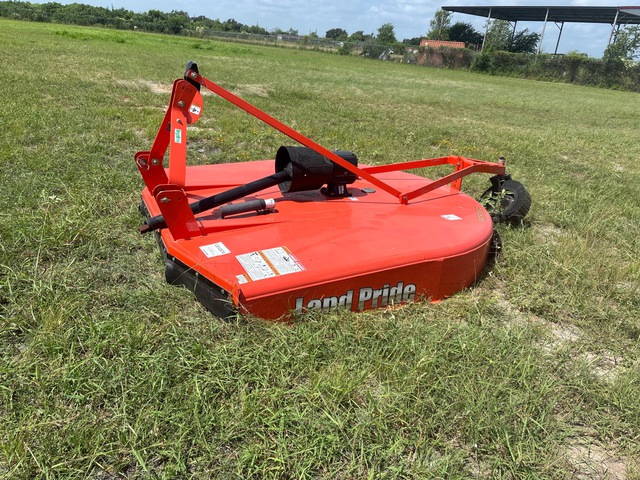 Quantity of (1) Land Pride RCF2072 Rotary Cutter & (1) Land Pride PD15 Auger Quantity of (1) Land Pride RCF2072 Rotary Cutter & (1) Land Pride PD15 Auger