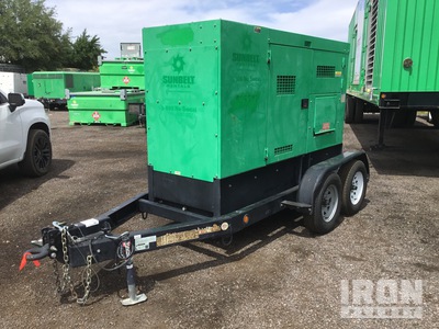 2016 MQ Power DCA70SSIU4FSG 56 kW Mobile Generator Set