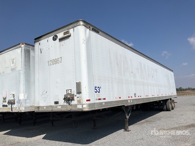 2008 Great Dane 53 ft x 102 in T/A Caja Seca / Remolque de furgoneta