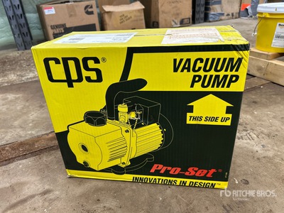 CPS VP6D Pro-Set Vacuum Pump (Unused)