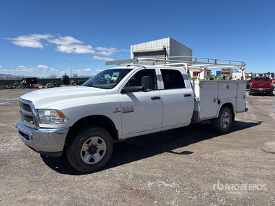 2018 Ram 3500 4x4 Crew Cab Utility Truck