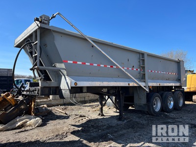 2004 Benson Tri/A End Dump Trailer