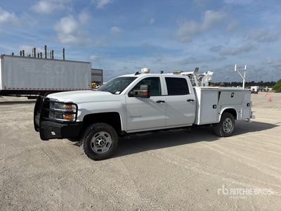 2019 Chevrolet Silverado 2500HD 4x2 Crew Cab Service Truck