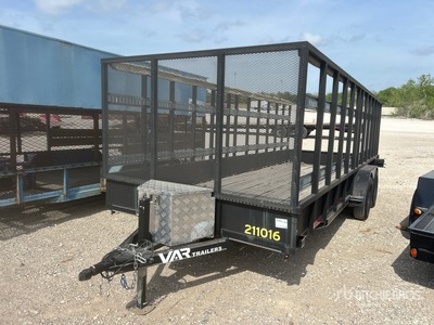 2022 Var 20 ft T/A Utility Trailer
