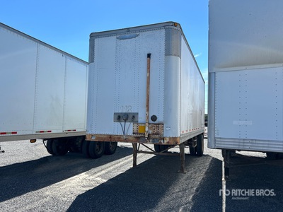 1993 Trailmobile 071A-1AAN 28 ft x 96 in T/A Van Trailer