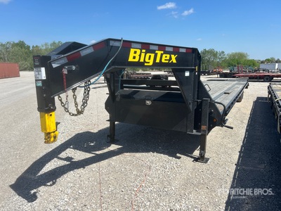 2024 Big Tex 16GN-40D5A-MRBK 40 ft T/A Gooseneck Equipment Trailer