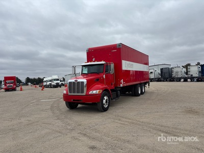2020 Peterbilt 348 6x4 Van Truck