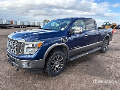 2016 Nissan Titan Platinum Reserve 4x4 Crew Cab Pickup