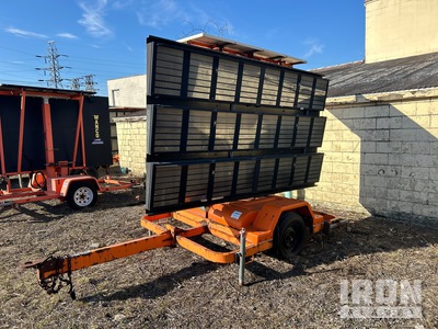 ADDCO SH1000 280 W Solar Informationstafel