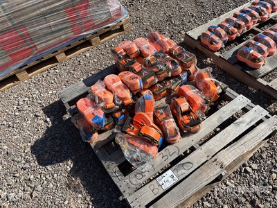 Quantity of (32) 2025 GIYI 2 in x 27 ft Ratchet Straps (Unused)