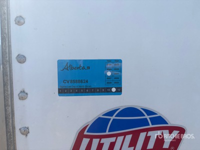 2020 Utility Trailer VS2RA 53 ft x 102 in Sliding T/A Refrigerated Trailer