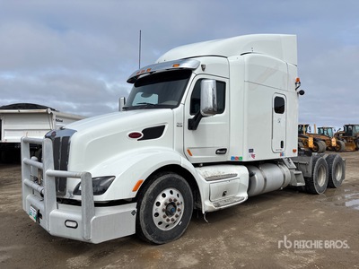 2016 Peterbilt 579 T/A Sleeper Truck Tractor (Inoperable)