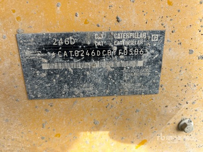 2019 Cat 246D Two-Speed Kompaktlader