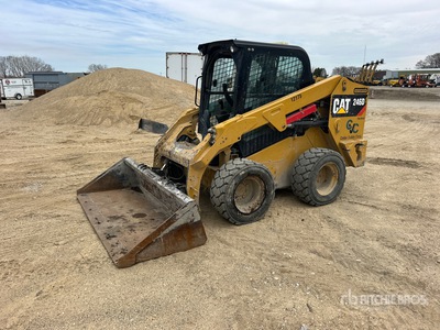 2019 Cat 246D Two-Speed Schranklader