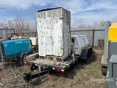 1984 Ingersoll Rand 185 cfm Mobile With Epoxy injector Compresor de aire