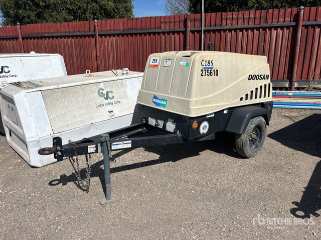 2017 Doosan C185 185 cfm Mobile Air Compressor