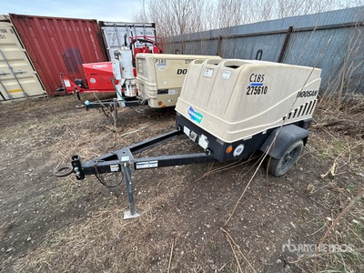 Doosan C185 185 cfm Mobile Compresor de aire