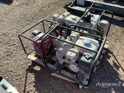 Quantity of (4) Skid-Mounted Water Pump