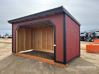 8 ft x 18 ft Skid-Mounted Shelter
