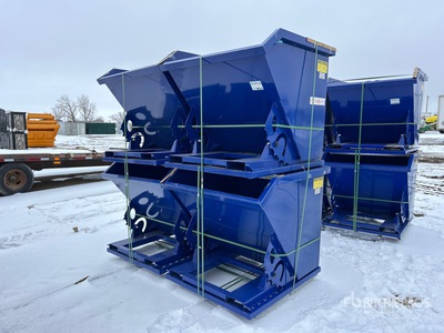 Quantity of (4) 2026 Suihe N-1CY-4 3 ft 1 cyd Self-Dumping Hopper (Unused)