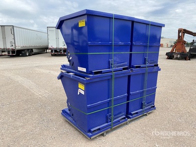 Quantity of (4) 2026 Suihe N-1CY-4 1 cyd Self-Dumping Hopper (Unused)