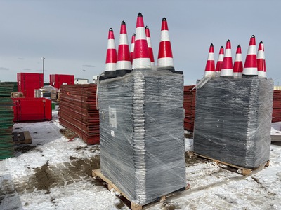 Quantity of (250) Traffic Cones (Unused)